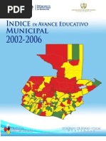 Índice de Avance Educativo Municipal Guatemala