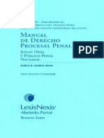 Moras Mom Jorge - Manual de Derecho Procesal Penal PDF