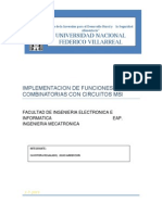 5° PRACTICA LABORATORIO Decodificadores, Multiplexores y Sumadores