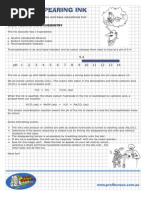 Disappearing Ink'S Chemistry