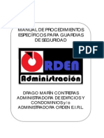 Manual de Procedimientos Guardias Completo PDF