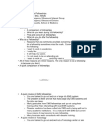 4P Fellowship Pros & Cons & Focus On Ultrasound Fellowship Gaspari