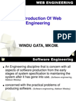 An Introduction of Web Engineering: Windu Gata, Mkom