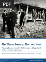 The War On Poverty: Then and Now