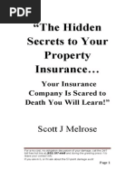 Final The Hidden Secrets To Your Property Insurance