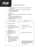 Detailed Lesson Plan in English VI