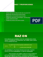 Unidad Razones y Proporciones