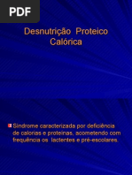 Pediatria Desnutricao