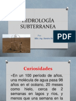 Hidrología Subterranea