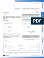 Lens Selection Gaussian Beam Optics