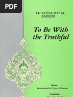 To Be With The Truthful - Mohammad Tijani Smaoui