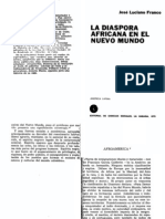 Franco José Luciano - La Diaspora Africana en El Nuevo Mundo