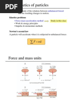 Ch3 Kinetics of Particles