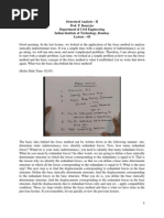 Structural Analysis - II Prof. P. Banerjee Department of Civil Engineering Indian Institute of Technology, Bombay Lecture - 05