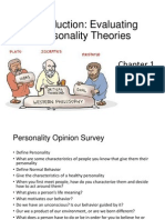 Introduction: Evaluating Personality Theories