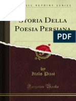 Storia Della Poesia Persiana