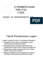 Presentasi 1 Teknik Pembentukan Logam