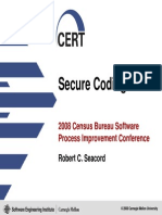 Developing Secure Code Robert Seacord