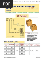 RAS 1215 Datasheet