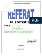 Referat Statistica