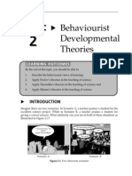 Topic 2 Behaviourist Developmental Theories