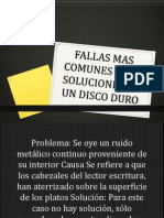 Fallas Mas Comunes y Sus Soluciones en Un