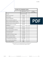 Aggregate Worksheet Index: Test Method Aashto/Astm Pg. Status (, NP or PND)