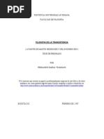 Baena Fernando - Filosofia de La Transistencia - Heidegger Y El Zen