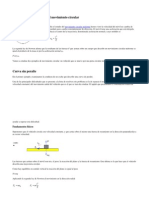 Ecuación de La Dinámica Del Movimiento Circular