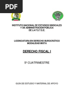 Derecho Fiscal I