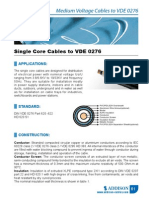 Single Core Cables To VDE 0276