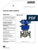 Control Valve System: PN 16 / 40 DN 15 - 100 Application