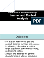 Dick & Carey's Model - Learning Styles