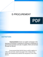 E Procurement