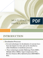 Mlti Stage Flash Distillation