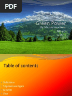 Green+Power Presentation