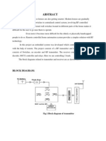 Fig.1 Block Diagram of Transmitter