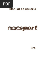 Nacsport Manual de Funcionamiento PDF