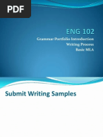 11AMEng 102BC PortfolioIntro WritingProcess MLA