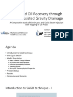 Enhanced Oil Recovery Through Steam Assisted Gravity Drainage (SAGD)