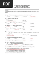 Soal Bahasa Inggris SMK Kls 1