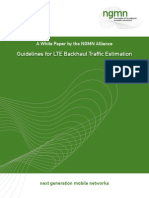 Guideline For LTE Backhaul Traffic Estimation