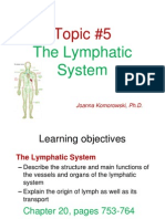 ANP 1105 The Lymphatic System