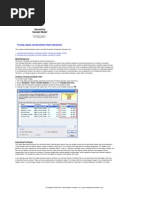 Sensitivity Sample Model: Tornado, Spider and Sensitivity Charts (Nonlinear)