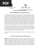 Carta Compromiso de Confidencialidad JHSP