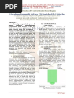 CFD Studies of Combustion in Diesel Engine