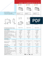 Finder 16A 12V DC Relay Datasheet.