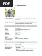 Curriculum Vitae