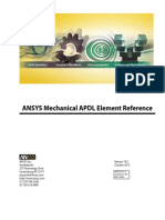 ANSYS Mechanical APDL Element Reference