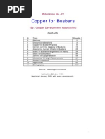 (CDA) Pub-22 Copper For Busbars